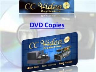 DVD Copies
 