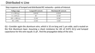 Lecture notes for the Digital VLSI Design | PPTX