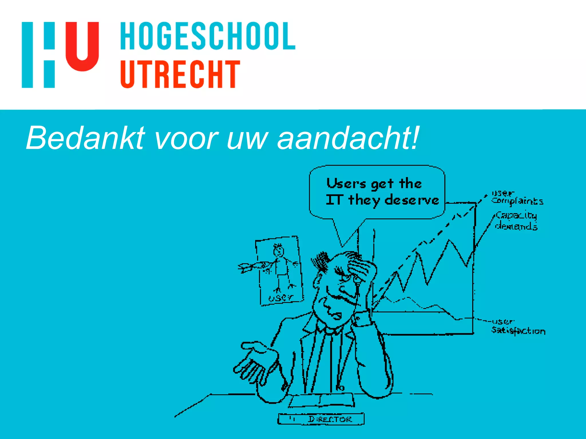 Bedankt voor uw aandacht! 