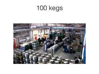 100 kegs
 