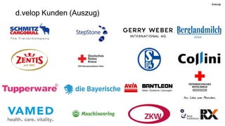 d.velop Kunden (Auszug)
 