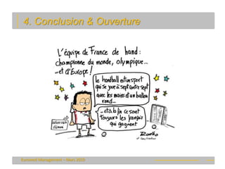 4. Conclusion & Ouverture




Euromed Management – Mars 2010
 