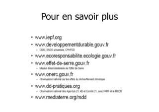 Pour en savoir plus

 