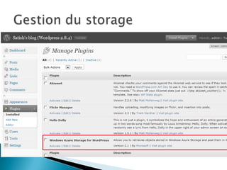 Développer et déployer WordPress en environnement microsoft
