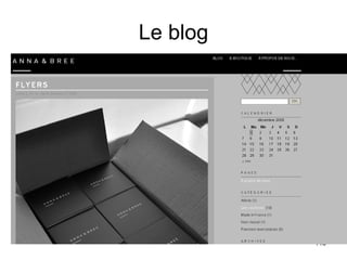 Le blog 