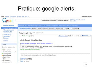 Pratique: google alerts 