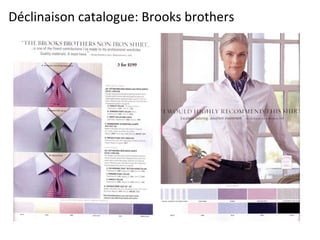Brooks Brothers Déclinaison catalogue: Brooks brothers 