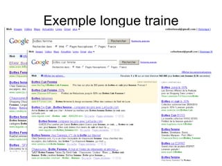 Exemple longue traine 