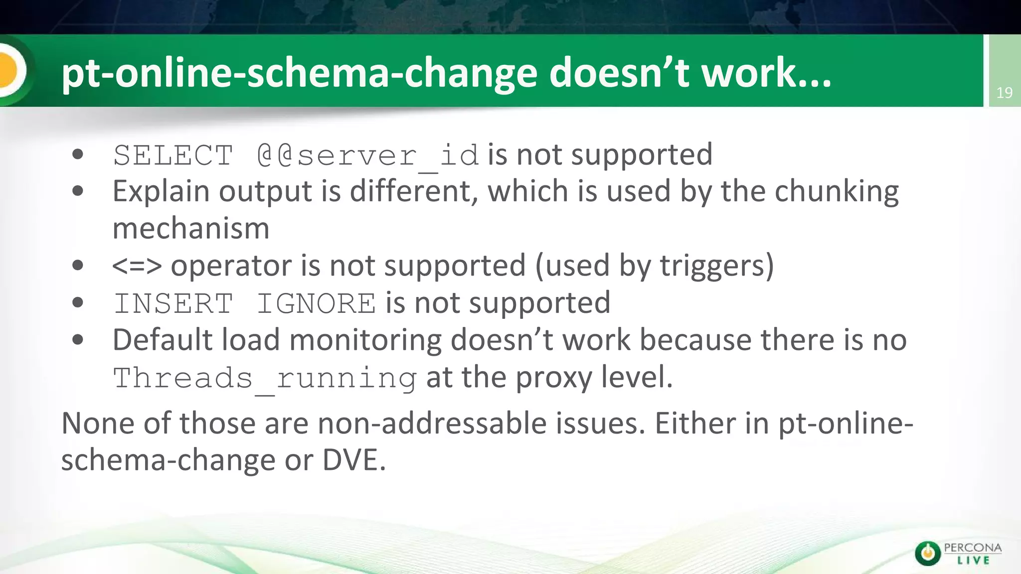 SELECT @@server_id
INSERT IGNORE
Threads_running
 