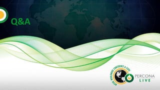 Percona Live 4/15/15: Transparent sharding database virtualization engine (DVE)