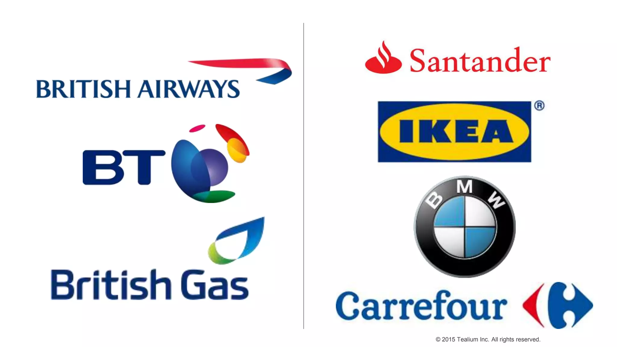 © 2015 Tealium Inc. All rights reserved.
 