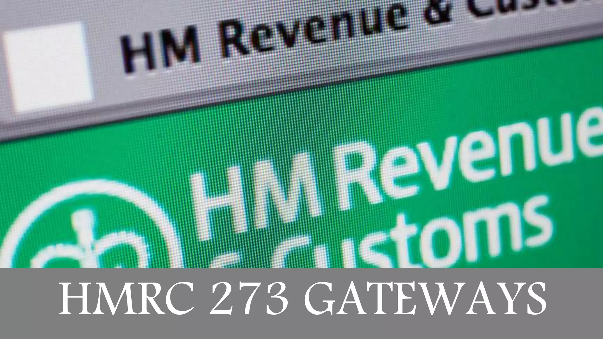 © 2015 Tealium Inc. All rights reserved.
HMRC 273 GATEWAYS
 