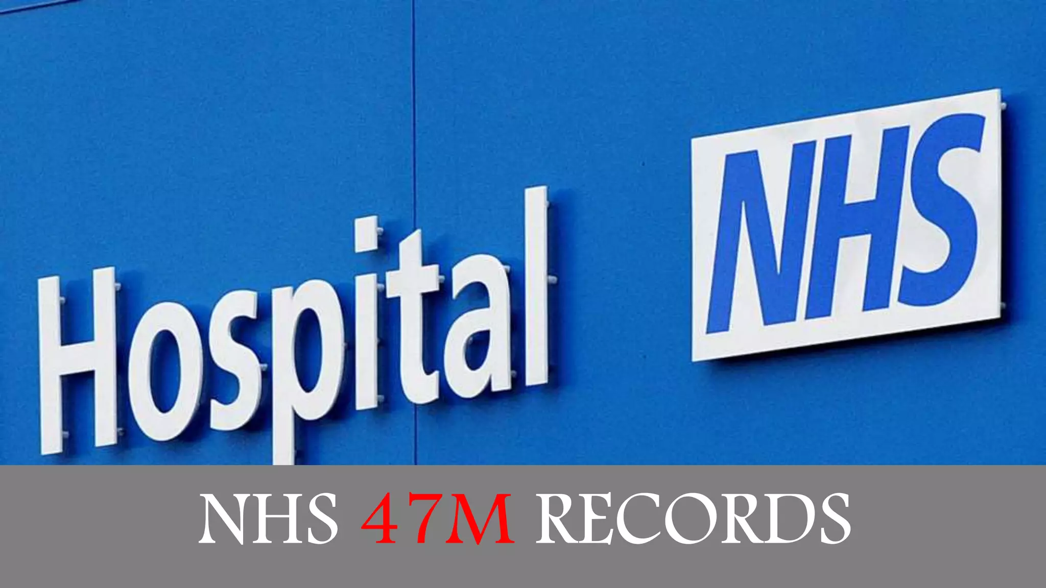 © 2015 Tealium Inc. All rights reserved.
NHS 47M RECORDS
 