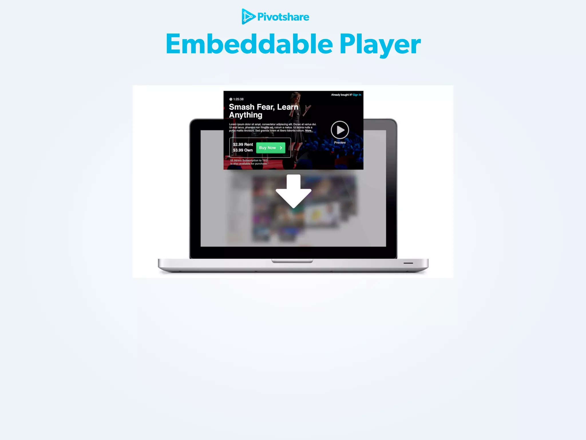 Embeddable Player

 