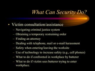 Dv In The Workplace   Slideshare