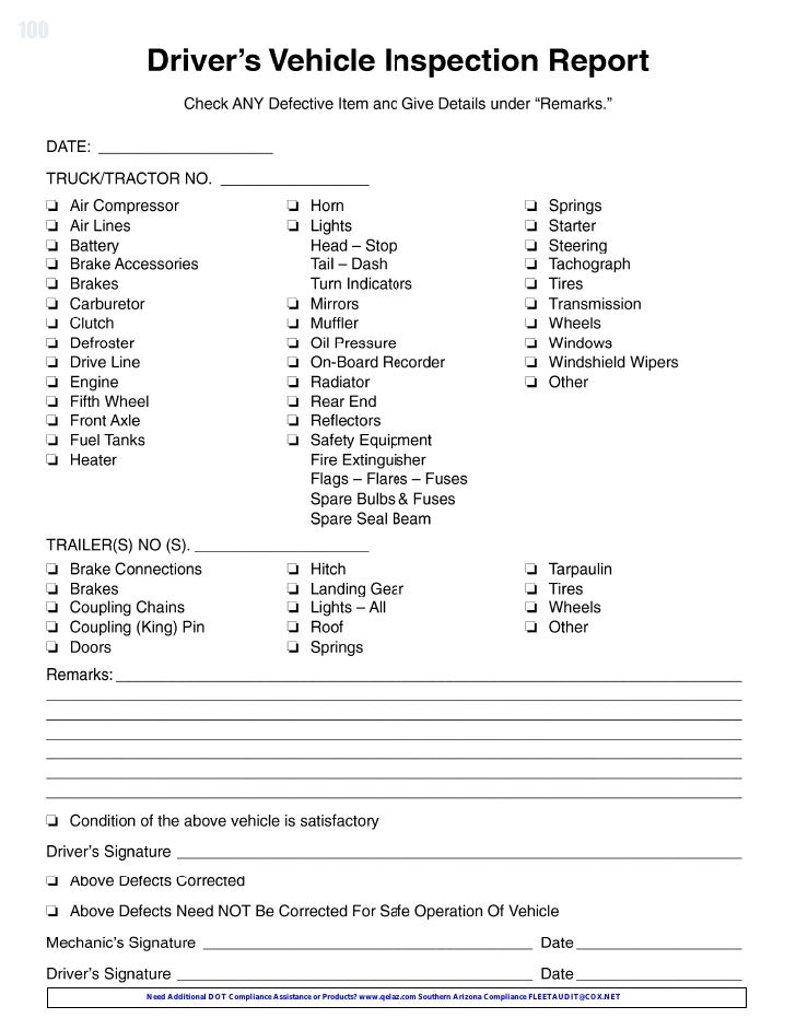 Declarative image intended for free printable vehicle inspection form Old Fashioned image pertaining to free printable vehicle inspection form