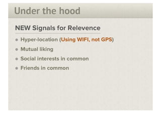 המצגת העסקית של חברת Tinder (Match Box לשעבר)