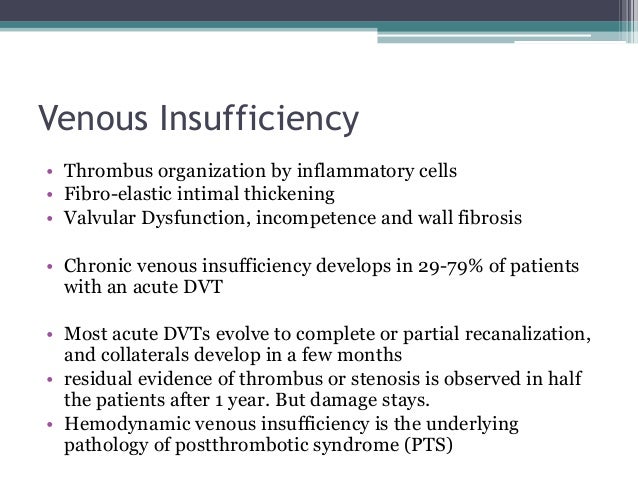 deep vein thrombosis