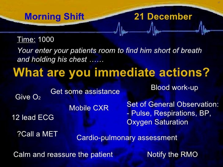Pulmonary embolism case study image