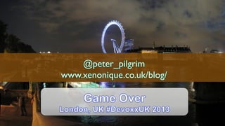 Devoxx UK 2013 Test-Driven Development with JavaEE 7, Arquillian and Embedded Containers