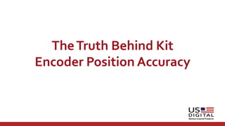 Specifying the Perfect Encoder: How to Avoid the Most Common Encoder ...