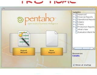 Pentaho Report Designer - DW - UFMG