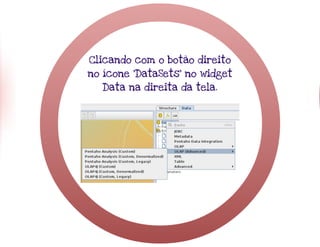 Pentaho Report Designer - DW - UFMG