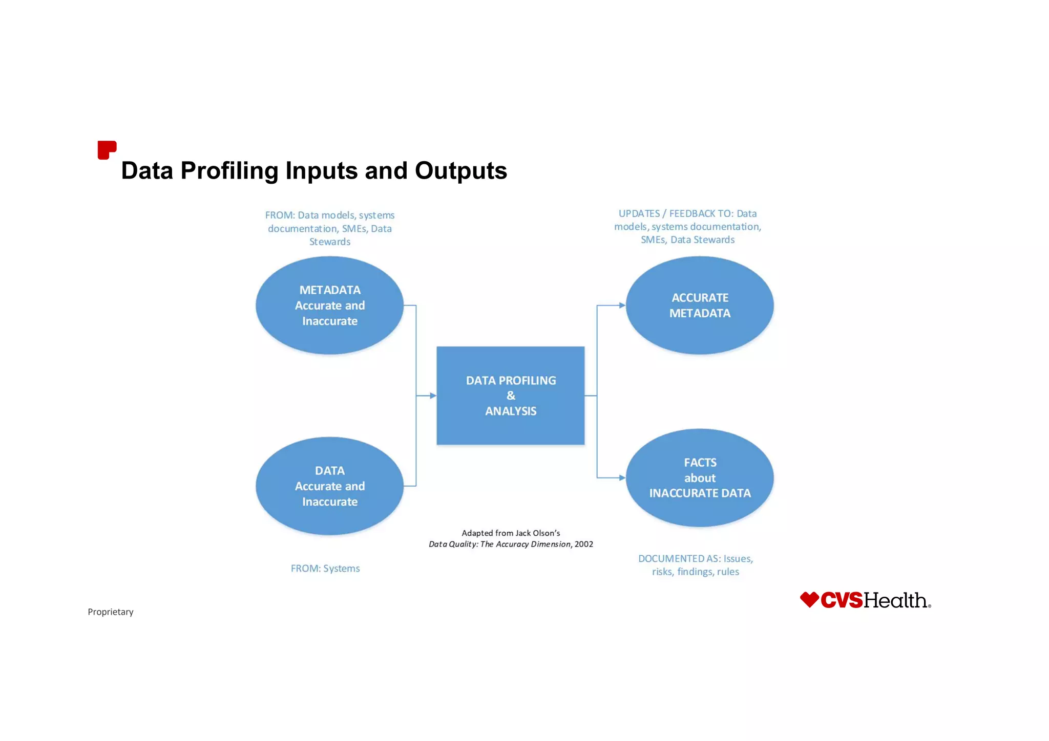 Proprietary
Data Profiling Inputs and Outputs
 