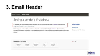 3. Email Header
 