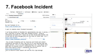 7. Facebook Incident
 
