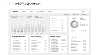 РАБОТА С ДАННЫМИ3.
17
 
