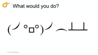 9 | © 2017 Grand Rounds, Inc.
What would you do?
 