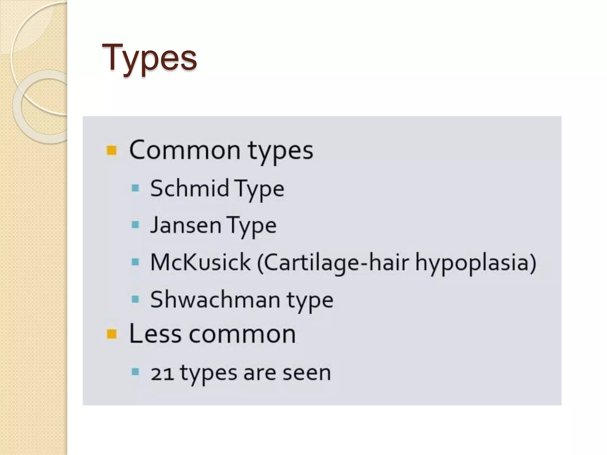 Types 
 