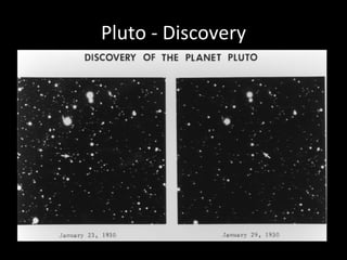 Pluto - Discovery 