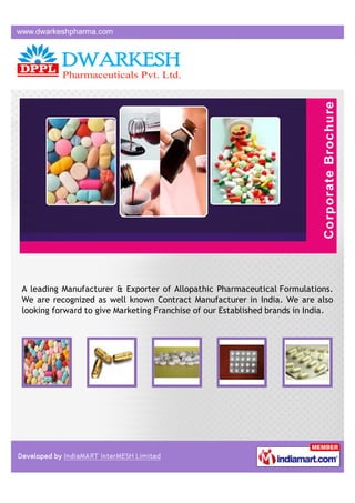 Pharmaceutical Formulation 
DPPL-where dreams come true 
“Gratitude to those 
who serve the ailing” 
Tablets 
Capsules 
Syrup 
Beta Lactams 
External 
Preparation 
Hormones 
Nutraceuticals 
 