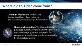 Quantum Computing: Welcome to the Future | PPTX