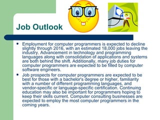 Dwayne Thompson Career Outlook | PPT