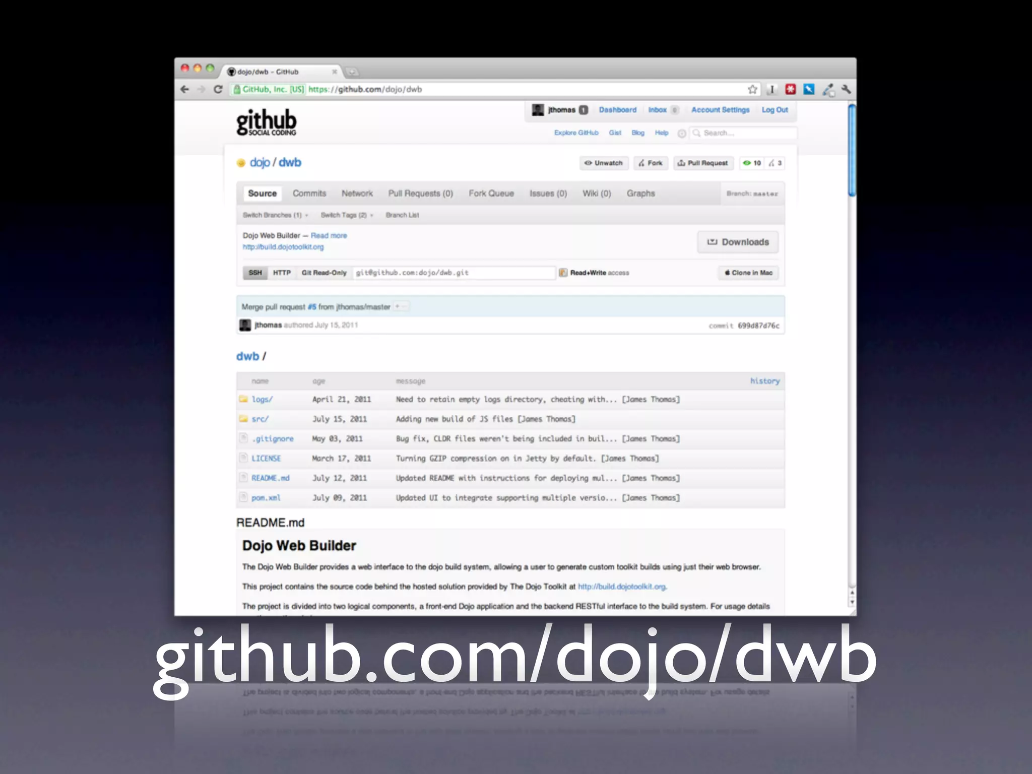 github.com/dojo/dwb
 