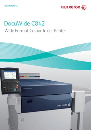 DocuWide C842
DocuWide C842
Wide Format Colour Inkjet Printer
 