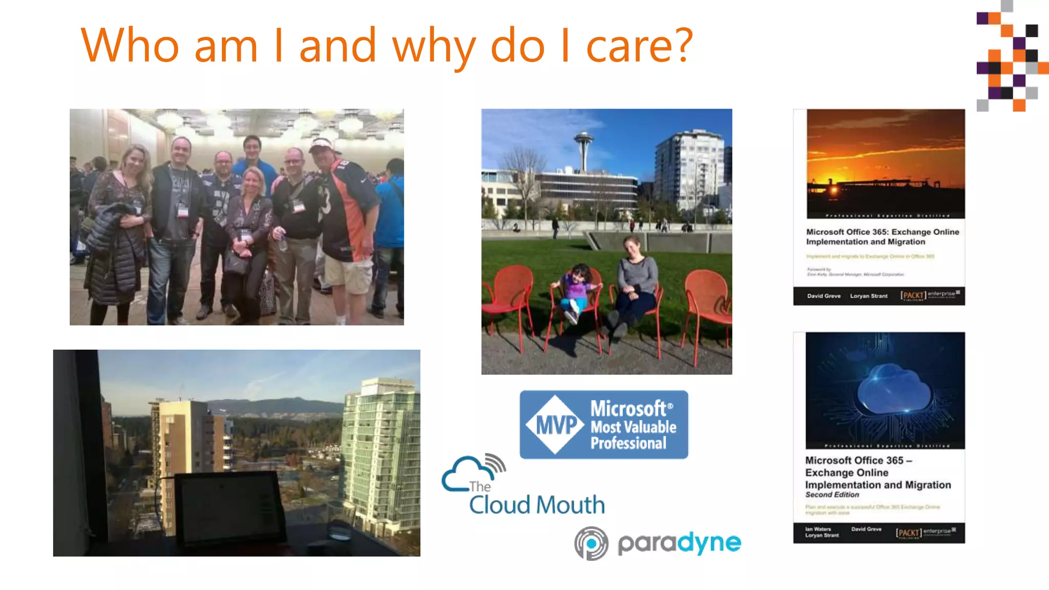 Who am I and why do I care?
 