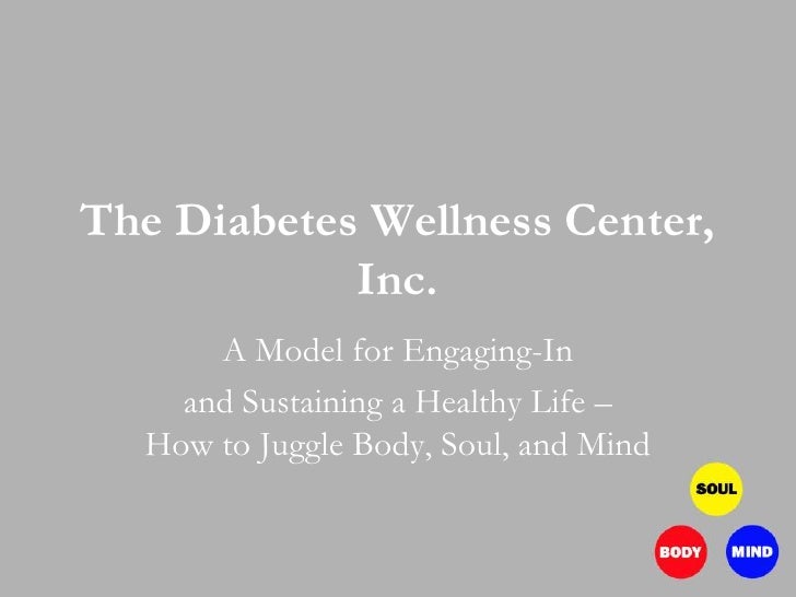 Diabetes Wellness Center Inc. Model