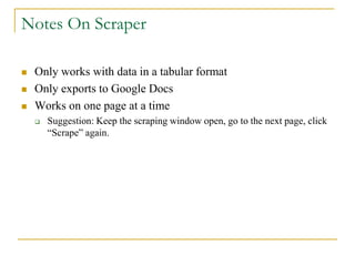 Web Scraping With Python | PPTX