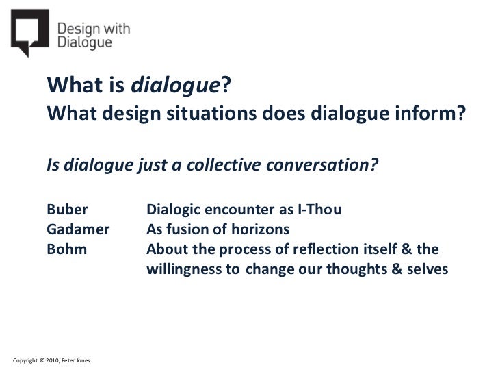 A research paper on bohm dialogue