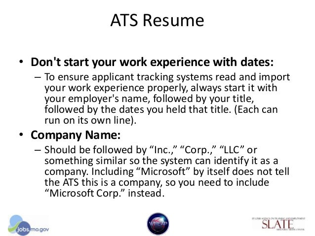 resume format for applicant tracking system ats friendly resume