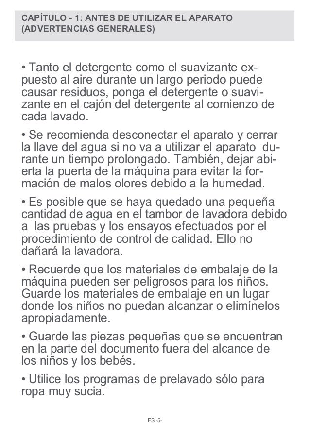 Manual Reparación Lavadora Daewoo