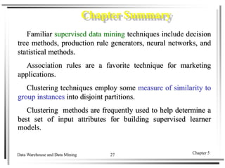 Dwdm chapter 5 data mining a closer look | PDF