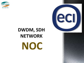 DWDM, SDH
NETWORK
NOC
 