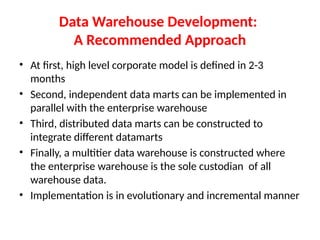 Data ware housing and data mining basic | PPTX