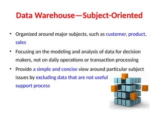 Data ware housing and data mining basic | PPTX