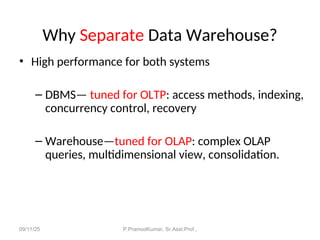 Data Mining and Warehousing Engineering Concept | PPT